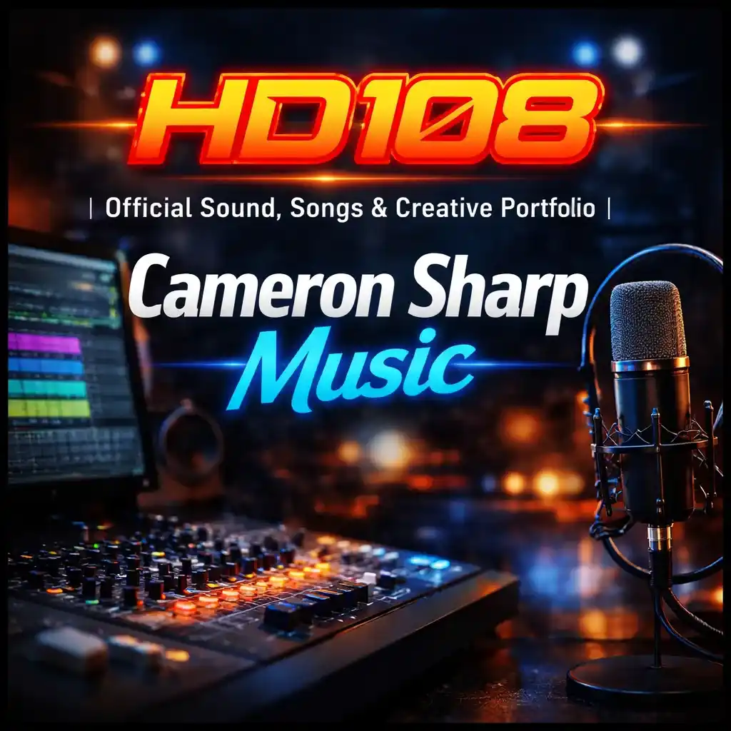 HD108 | Official Sound, Songs & Creative Portfolio - Cameron Sharp Music