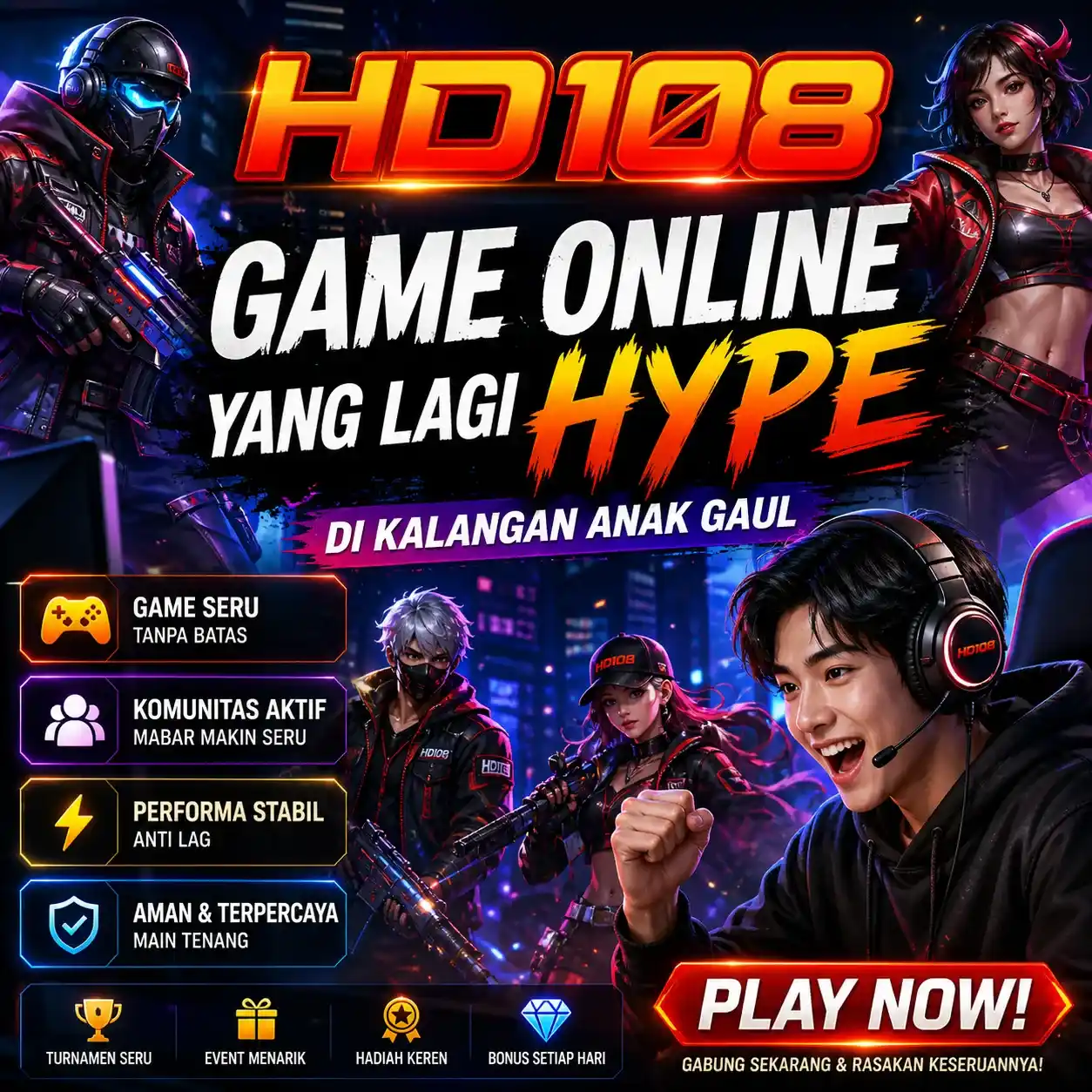 HD108 # Game Online yang Lagi Hype di Kalangan Anak Gaul